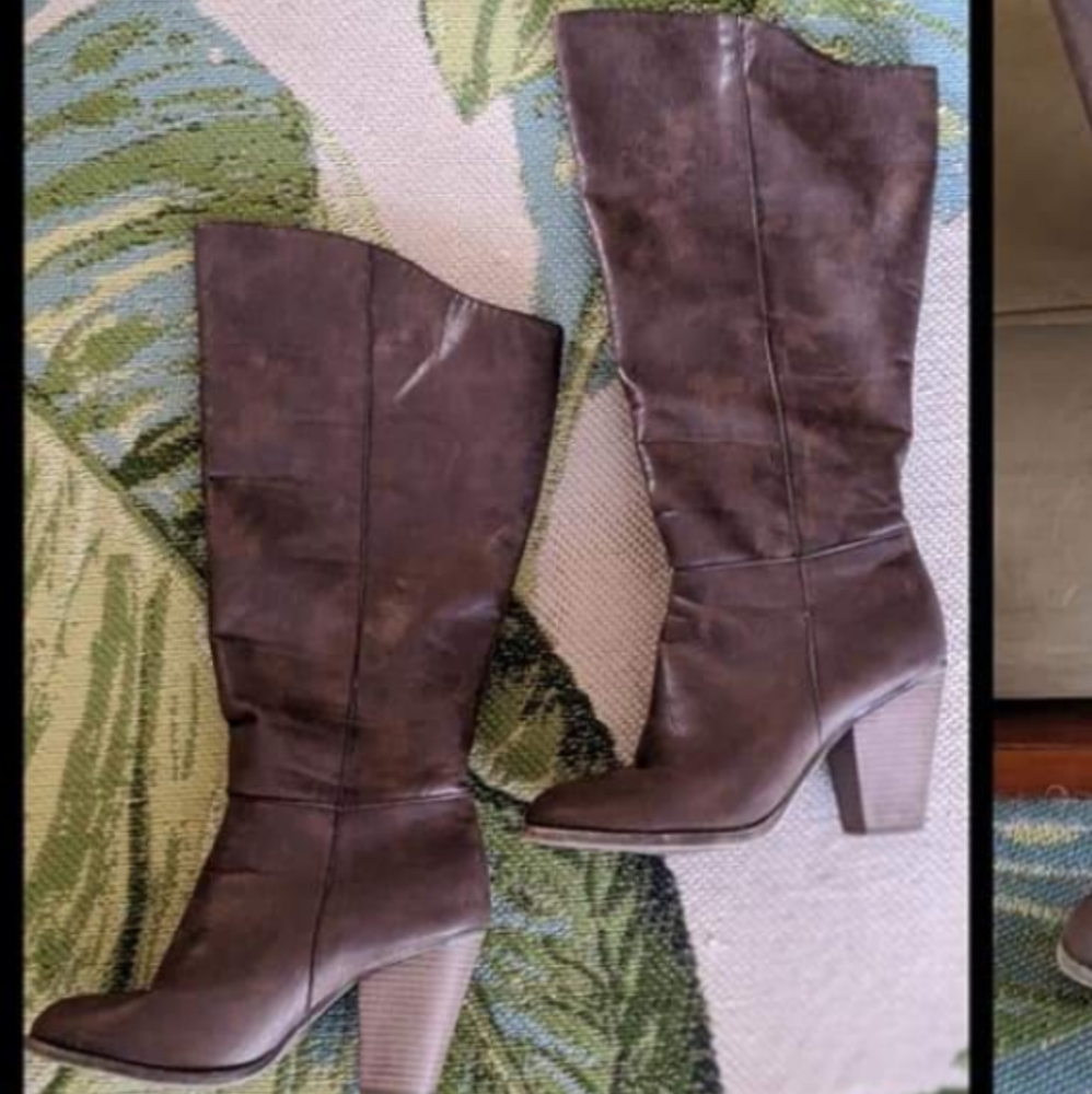 Forever 21 wide calf boots
